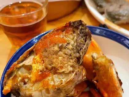 ロータスパークのカニフライ