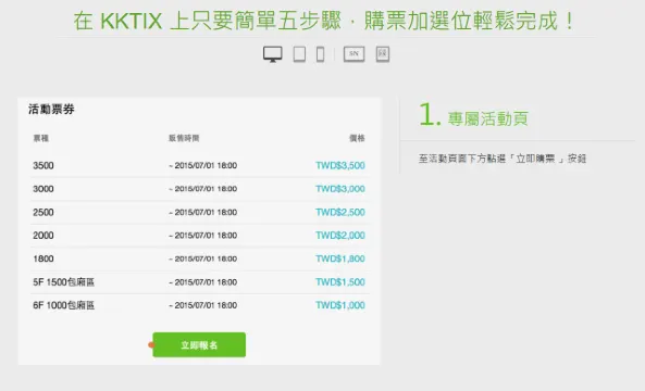 簡單生活節2025 KKTIX搶票攻略