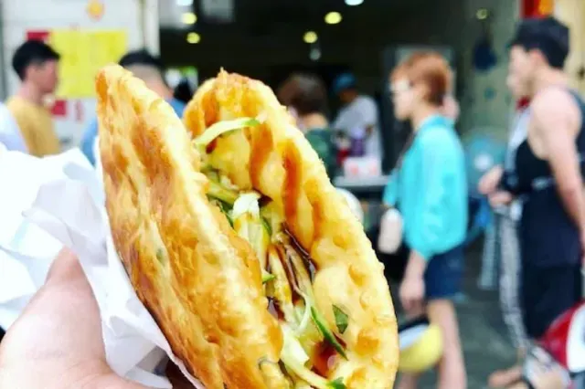 郵局口蔥油餅