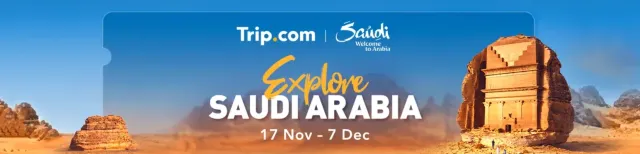 Trip.com Promo Code Singapore: Explore Saudi Arabia