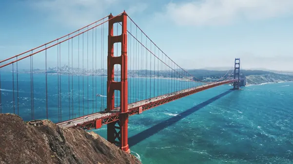 Le Golden Gate Bridge à San Francisco