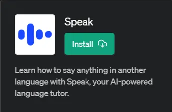 Speak