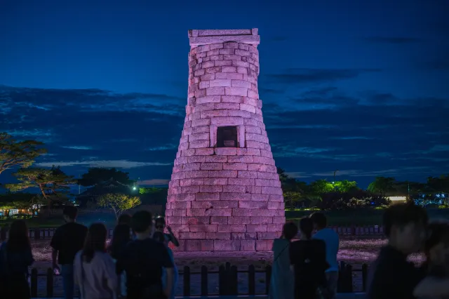 경주 야경 가볼만한 곳 첨성대