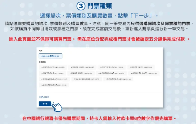 快達票購票流程