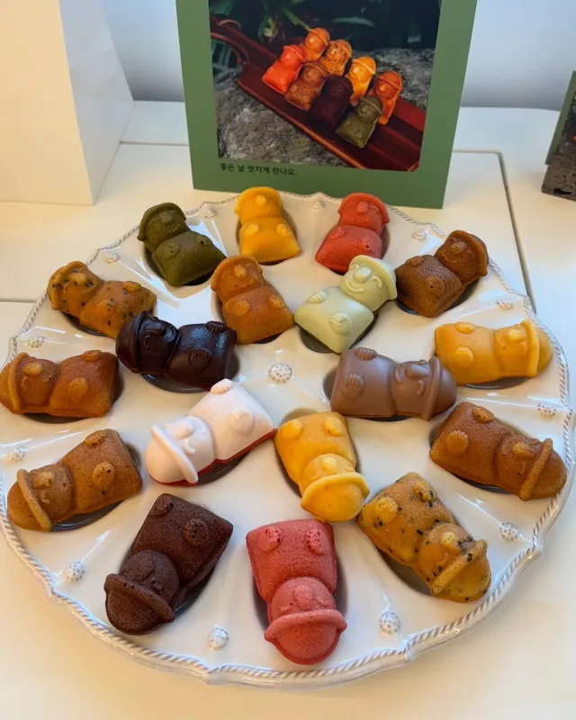 Today Jeju 石頭爺爺造型瑪德蓮