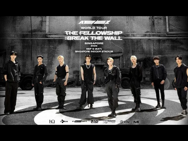 ATEEZ World Tour [THE FELLOWSHIP : BREAK THE WALL] in Singapore