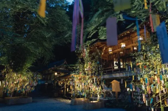 貴船神社七夕點燈