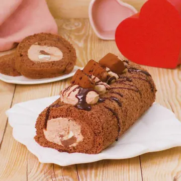 Wチョコロールケーキ