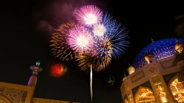 萬聖高空夜煙火