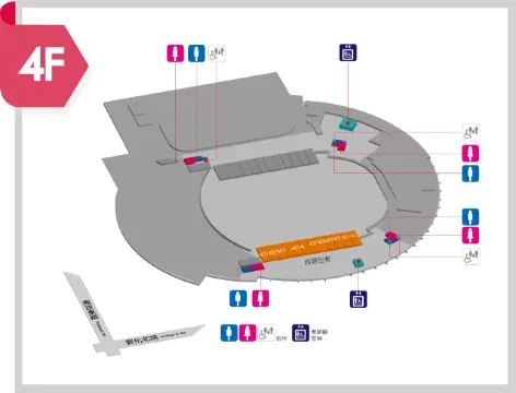 台北小巨蛋場館地圖