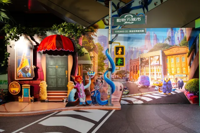 台北:「動物方城市2」快閃店