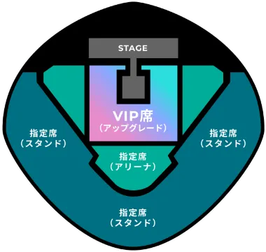 MUSIC EXPO LIVE 2025座席表