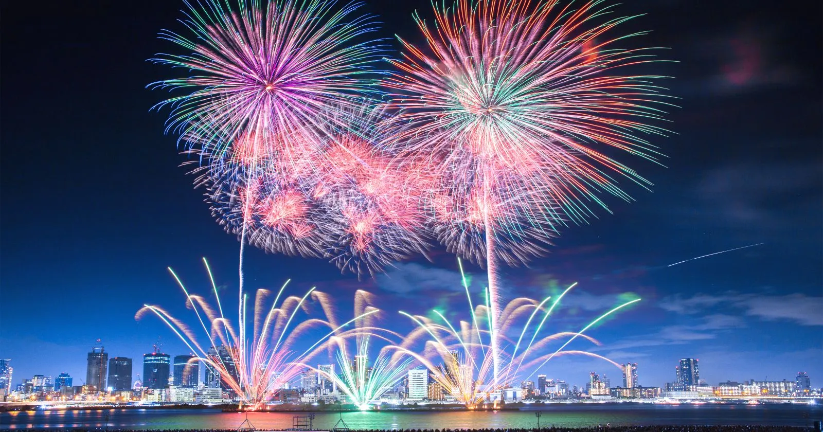 なにわ淀川花火大会 2025年 エキサイティングシート 淀川花火