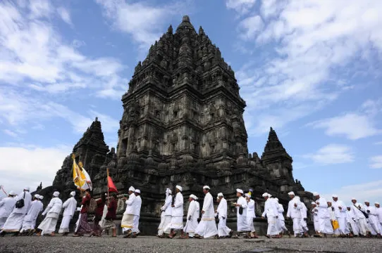 Ritual Tawur Agung di Candi Prambanan