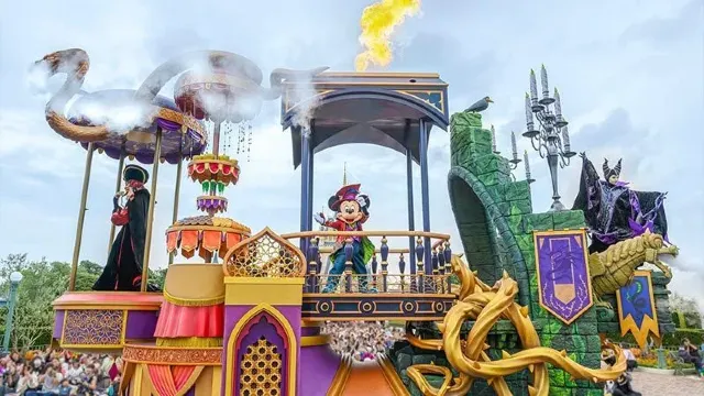 壞蛋萬聖節遊行表演