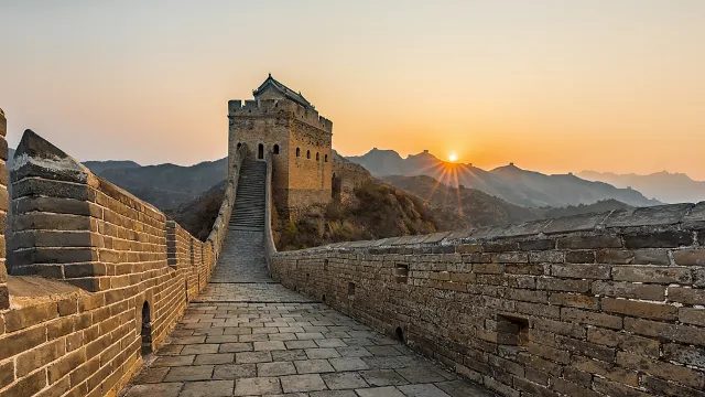 jianshanling great wall camping