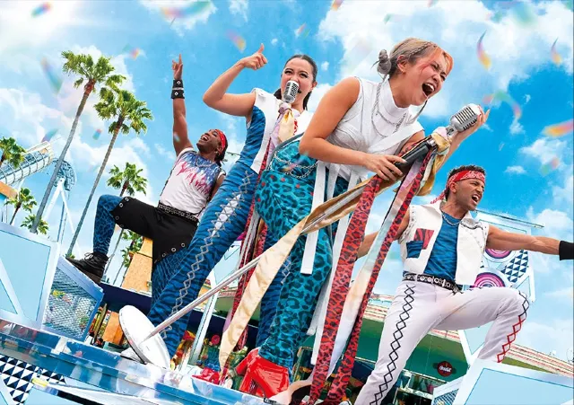 大阪環球影城聖誕節 假日搖滾