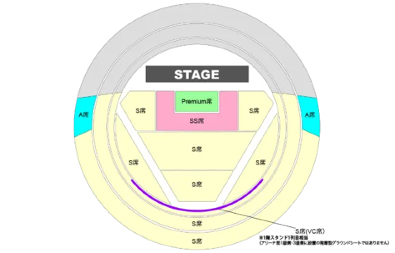 B'z LIVE-GYM 2025 -FYOP-座席表