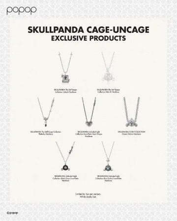 SKULLPANDA CAGE-UNCAGE Showcase | POPOP Debut