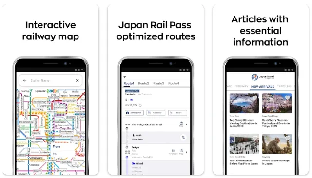 日本交通 App Japan Travel