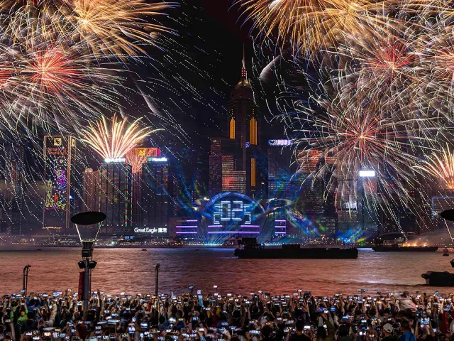  香港跨年倒數