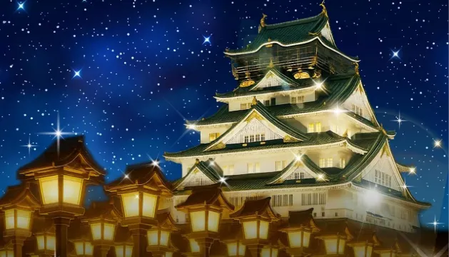 大阪城 Illuminage