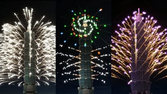 2026台北101跨年煙火模擬圖
