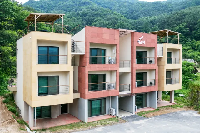 애견 동반 숙소, 애견 독채 펜션, 무주 나봄리조트