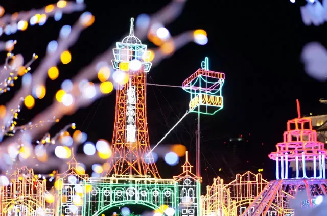 大阪城ILLUMINAGE燈飾
