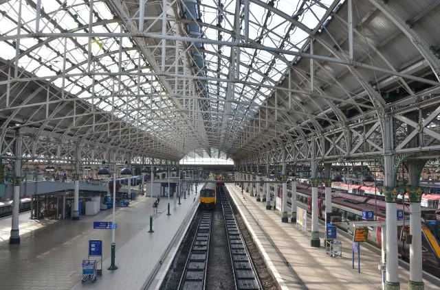 영국 맨체스터 여행 기차