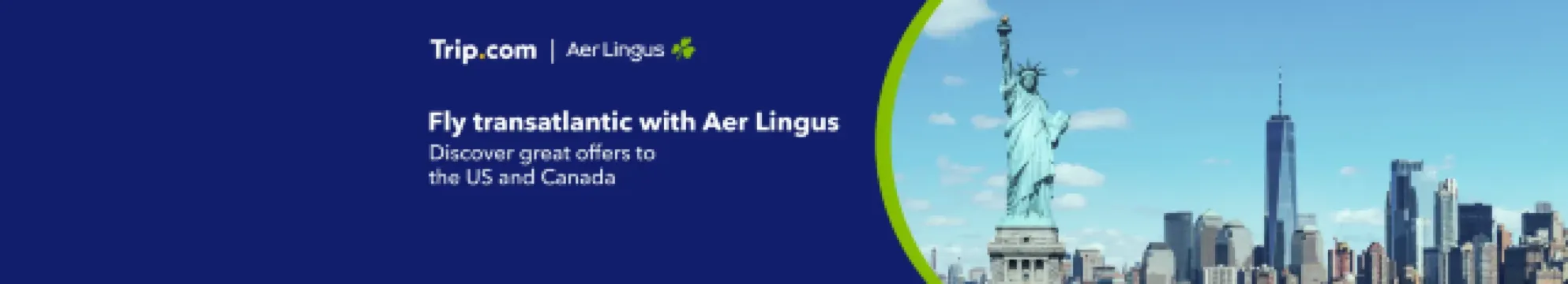 Fly transatlantic with Aer Lingus