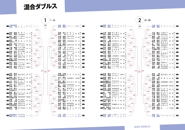 混合ダブルス