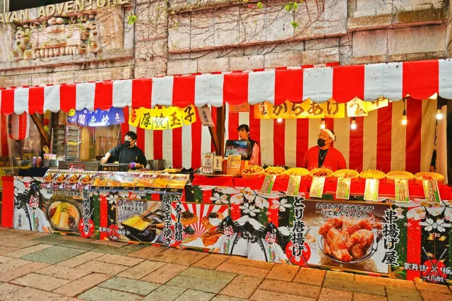 屋台燒烤街