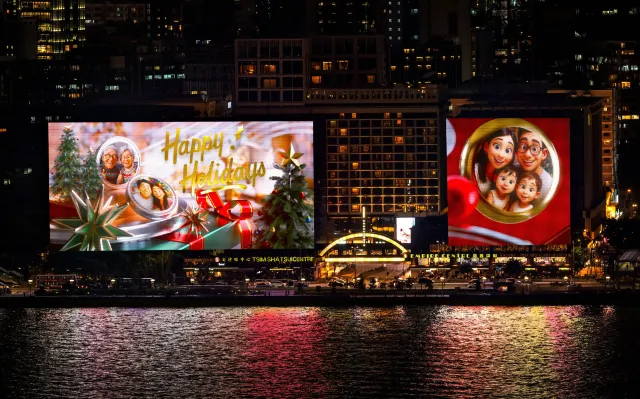 尖東聖誕燈飾「Windows of Wonder」