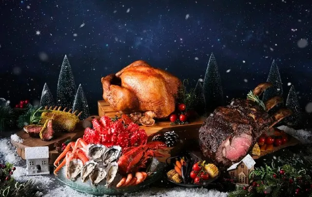 香港喜來登酒店咖啡廳 - 聖誕自助餐