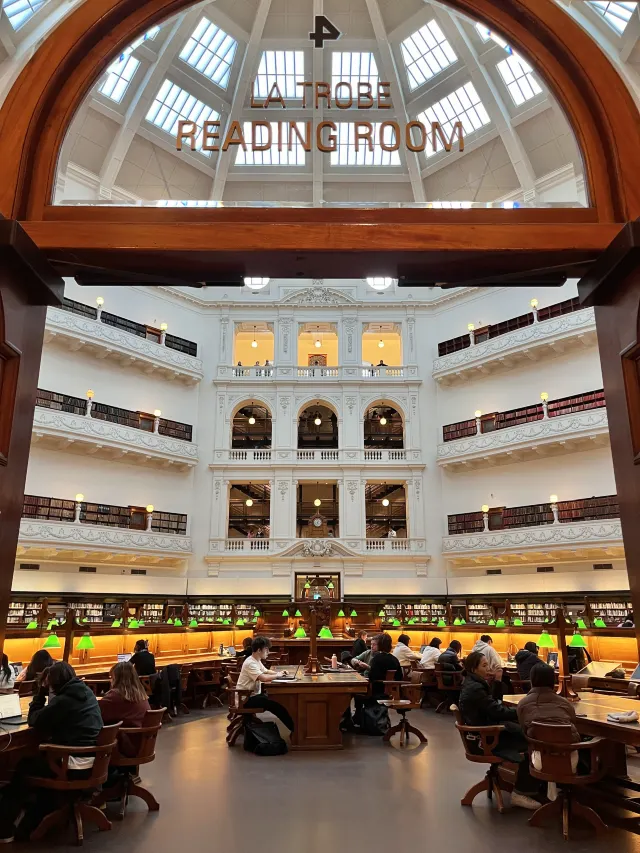 멜버른 여행 빅토리아 주립 도서관