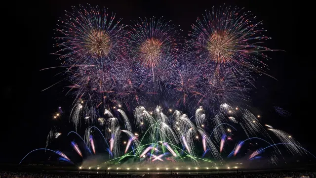 日本大曲花火大會春之章現場
