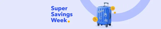 Super Savings Week: Limited Offers on Flights, Trains and More