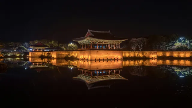 경주 야경 동궁과 월지