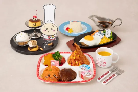 キャラクター型の可愛い料理