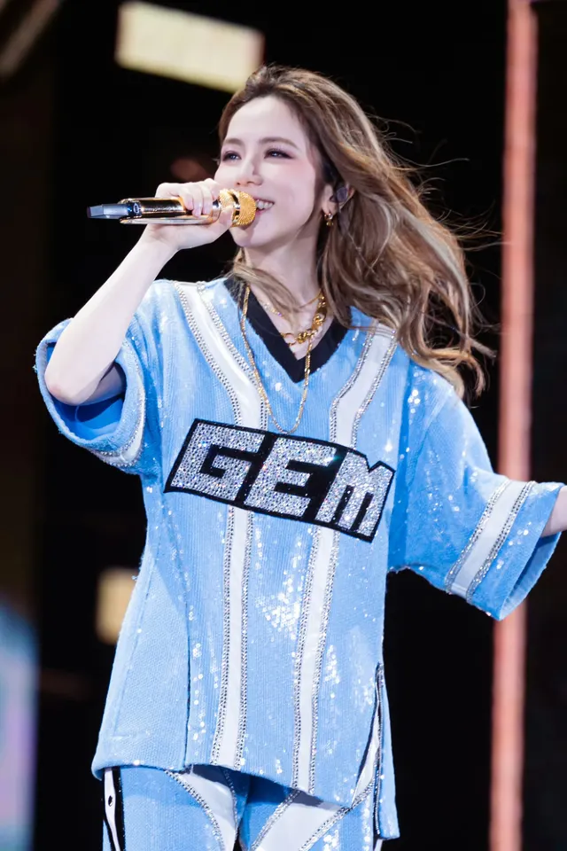 G.E.M concert on stage
