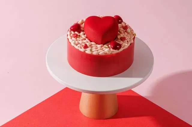 香港康得思酒店「Fraisier Blossom心花滿綻」甜美蛋糕