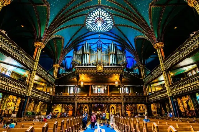 캐나다 몬트리올 여행 노트르담 성당