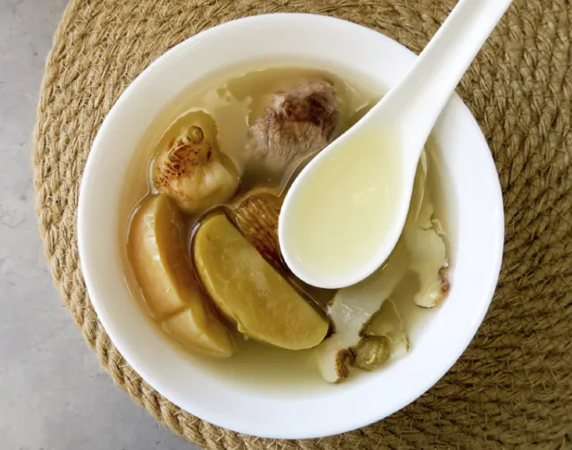 玉竹百合蘋果湯