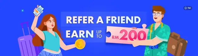 Trip.com Promo Code Malaysia: Refer a Friend EARN up to RM200