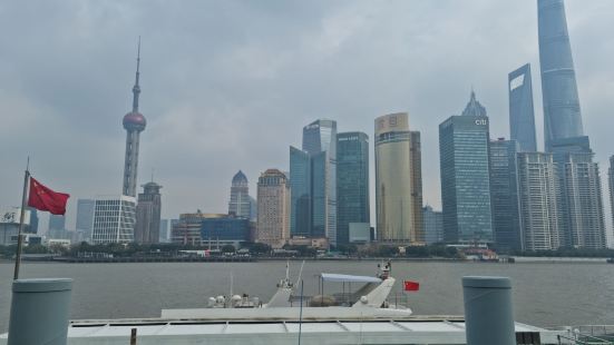 Went close to the Shanghai Tow