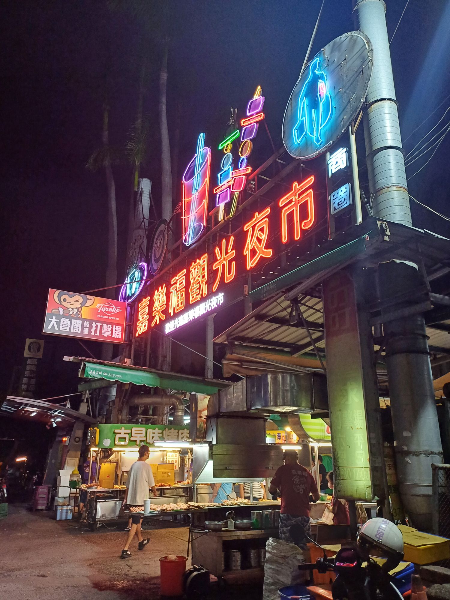 Carrefour night market, Chiayi city - Picture of Carrefour Tourism