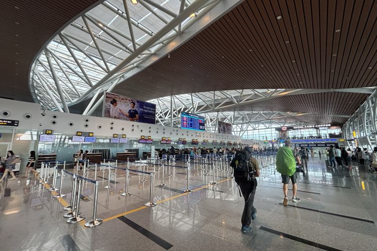 ダナン国際空港のターミナルは2か所