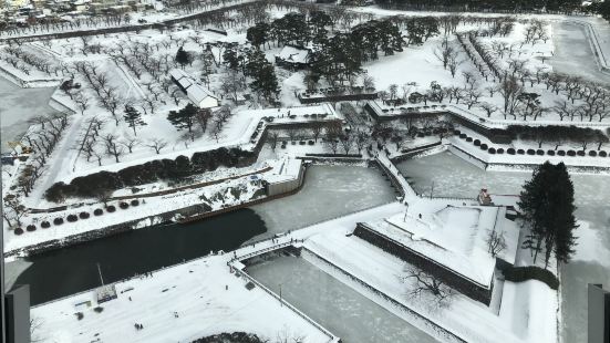 北海道五陵角公園，這是在疫情前的最後一次旅行(2020年1月