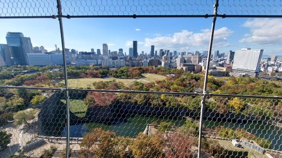 The landmark of Osaka city. On